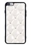 iPhone 6 Plus Ivory Diamond Cushion Design Glossy Phone Case