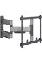 Vogel's TVM 5445 Full-Motion Ultra-Thin TV Wall Mount Bracket for 32 40 43 45 50 60 65 Inch TVs, Holds Up To Max. 35 KG, Swivels Up To 180°, Bracket Max. VESA 400x400, Universally Compatible