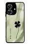 Realme Note 60 Sage Lucky Clover Design Glossy Phone Case