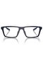Men's Rectangular Sunglasses, Grey, 4189-U57591W-55 - 6
