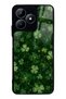 Realme C53 Emerald Lucky Clover Design Glossy Phone Case