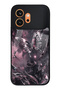 Honor 600 Rose Chrome Butterfly Design Glossy Phone Case