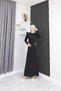 Stylish Evening Dress with Glittery Buckle - 5