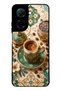 Xiaomi Redmi A5 Glossy Phone Case with Turquoise Ottoman Coffee Design