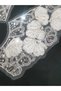 White Color Collar Sleeve Embroidery Applique Guipure Decorative Ribbon - 3