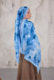Summer Garden Series Patterned Cotton Soft Shawl Women's Colorful Shawl - 6
