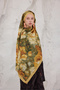 Summer Garden Series Patterned Cotton Soft Shawl Women's Colorful Shawl - 3