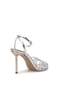 Elit Pm583 K164 Women's Classic Heeled Shoes Silver - 5