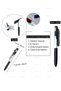 4in1 Touch Pen with Flashlight Phone Stand Ballpoint Pen Tablet Phone Compatible Stylus Pen Drawing - 5