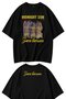 Unisex Oversize Za.Ra Larsson Midnight Sun Tour Ense Printed Fan Art T-Shirt