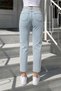 Julia Milano New Season Lara Ice Snow Blue Snow Washed Daily Comfortable Wear High Waist Mom Jeans 2026 - 3