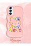 Samsung Galaxy A14 5g Compatible Case Camera Protector Pink Silicone Couple Phone Case Kitty Pattern - 2