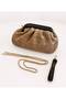 Women's Straw Leather Detailed Hand and Shoulder Bag - 3