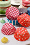2-Piece Muffin Set – 12-Cavity Muffin Pan + 100 Polka Dot Muffin Papers - 2