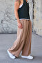Men's Loose Baggy Shalwar Trousers with Stitching Detail - 4