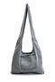 Single Pocket Denim Women's Crossbody Bag Roxy Gray