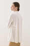 Ribbed Cotton Shirt Ecru - 6