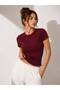 Set of 2 95% Cotton Body-Fitting Full Length Slim Fit Lycra T-Shirts - 3