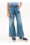 Girl's mabel wide leg denim pants blue