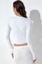 Busem Long Sleeve Round Neck Blouse - 3