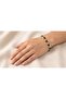 Gold Teardrop Bracelet with Diamond‑Style Accent Links - 4