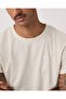 Original Tee Garment Dye Pumice S Men's Cream Color Crew Neck T-Shirt 005Gx-0006 - 2