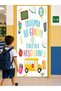 Elastic Door Decoration, Fabric Door Dressing, My First Day of School!, Classroom Door, School Event Door Decoration - 2
