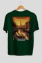 Amsterdam Netherlands 3 Green Oversize Country City Back Printed Unisex T-Shirt 100% Cotton Premium