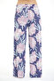 Women's 100% Viscose Floral Patterned Pajama Bottoms - 3