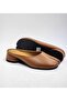 Women's Genuine Leather Tabi Heeled Slippers - 3