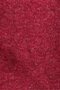 Women Ribbed Neck Knitted Sweater, Burgundy - 5