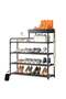 Three-in-one Dust-proof Storage Rack Shoe Rack 78.5*21*80cm