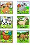 Nry Shop Farm Animals 3D Puzzle - 9 Cubes 6 Puzzles 1293253 - 2