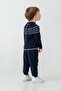 Boy's Winter Knitwear Set with Kangaroo Pockets - 4
