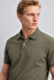 Men's 100% Cotton Standard Fit Polo Collar Basic T-Shirt - 3