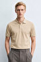 Men's 100% Cotton Standard Fit Polo Collar Basic T-Shirt - 2