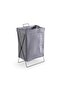 Nola Laundry Hamper 35x25x48cm - Grey - 4