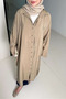 Long Tencel Shirt - Mink - 4