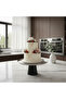 Luhpar Black Wooden Footed Brushed Silver Stainless Steel Cake Stand - 11×21 cm - 2