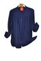 Plus Size Maternity Ayrobin Pleated Shirt Bluse