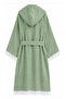Muslin Plain Pattern Bathrobe for Beach, Sauna, Spa, Bath Use. - 2