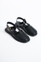 Willow Women's Genuine Leather Laser Cut T-Strap Comfortable Sandals