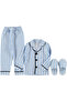 Boy's Slippers and Pajama Set, 100% Cotton, Comfortable - 2