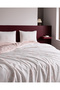 Maria Double 100% Cotton Ranforce Printed Sheet and Duvet Cover Set - Pink - 3
