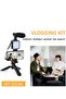 Vlogging Kit for iPhone/Android – Complete Phone Video Kit with Tripod, Mount, LED Light, and Shotgun Microphone for YouTube and Vlogs - 4