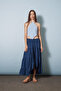 Backless Tie-Up Tank Top Baby Blue - 2