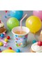 Individually Wrapped, 6mm x 240mm, 100 Pieces, Colourful Drinking Straws-Long and Flexible-Ideal For Parties, Bars, Drinks - 5
