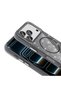 iPhone 17 Pro Case Non-Spill Glitter Silicone Magsafe Camera Raised Senk - 4
