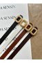 4-Pack Lord Oval Gold Buckle Belt Waist Belt Jacket Belt Dress Belt Trouser Belt - 3
