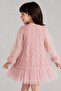 Fairy Tale Rose Girl's Dress Dusty Rose - 4